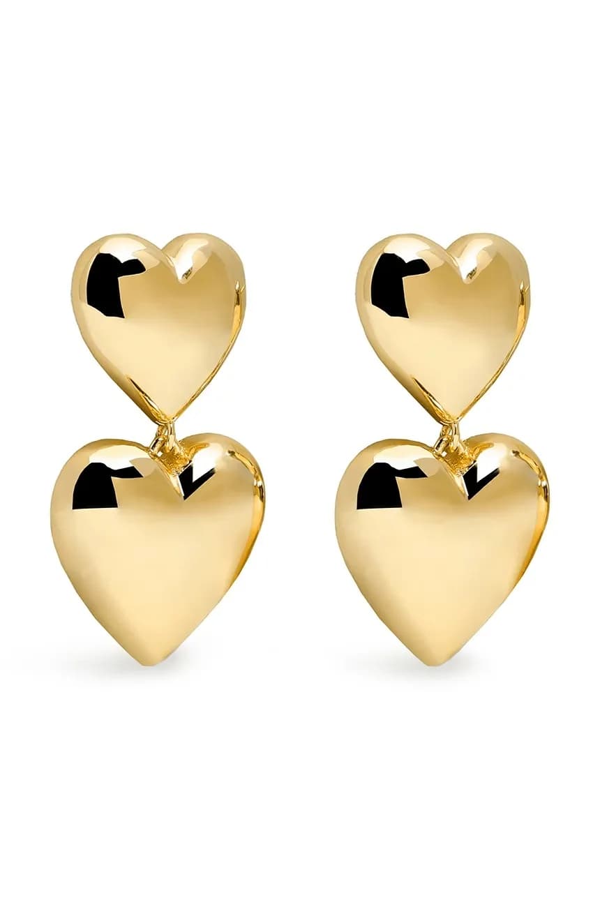 РОМАНТИКА позолоченные серьги