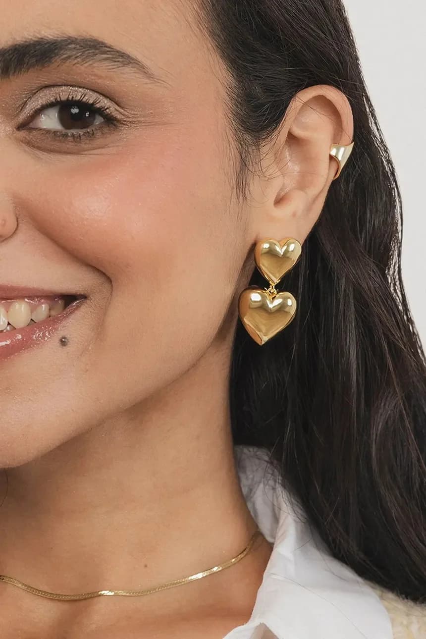 РОМАНТИКА позолоченные серьги - фото 5