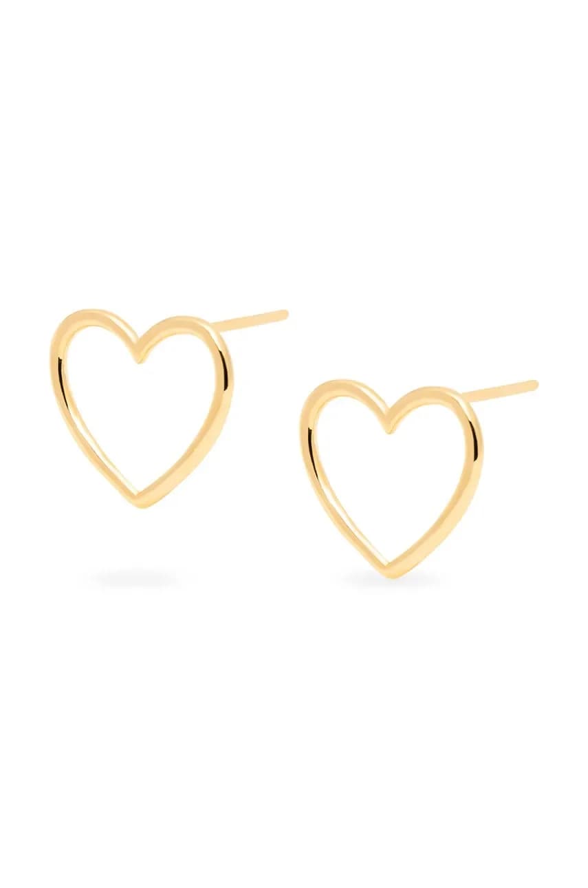 Серьги ROMANTICA из позолоченного серебра