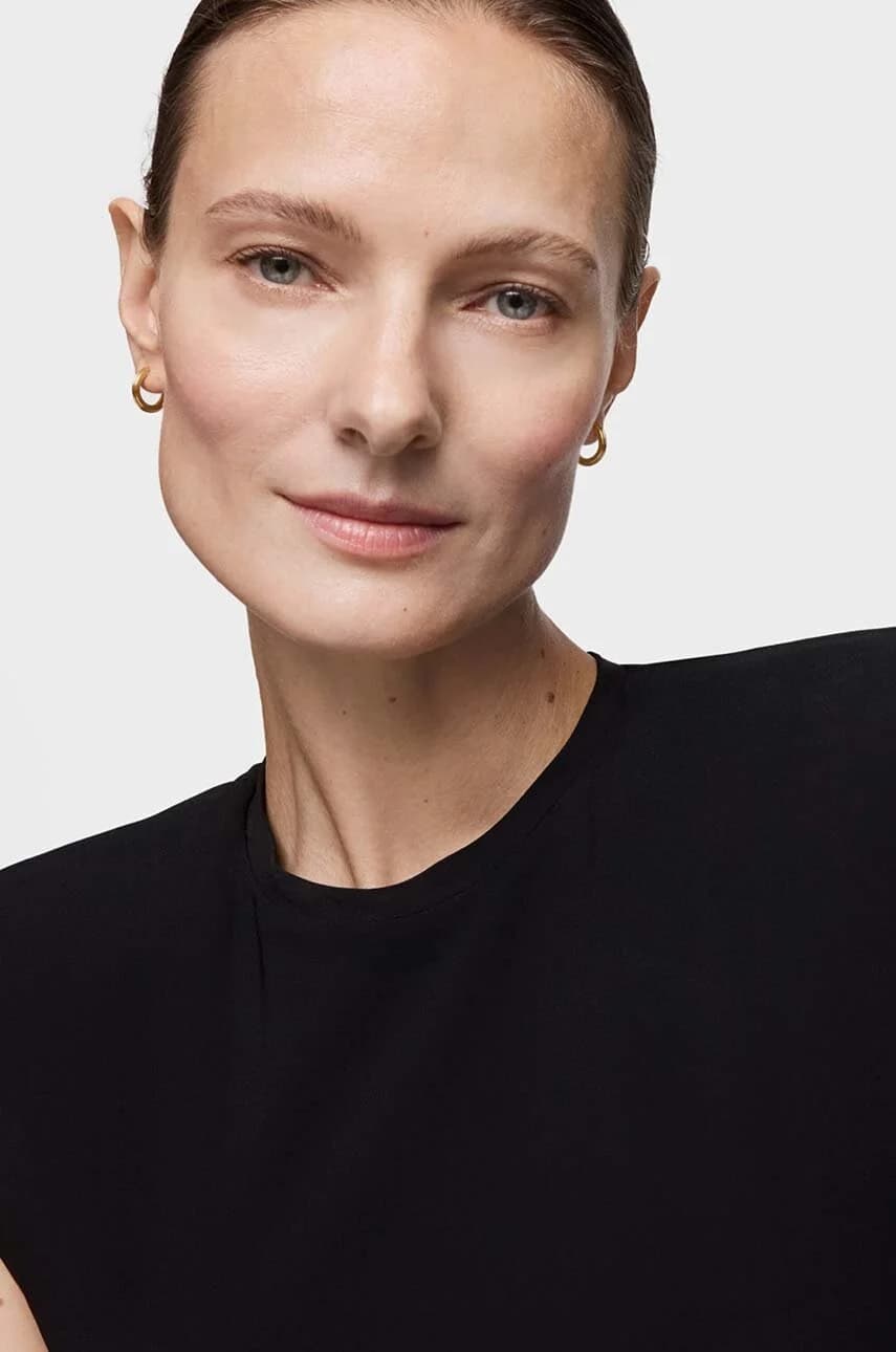 Позолоченные серебряные серьги 1950 г. - фото 4