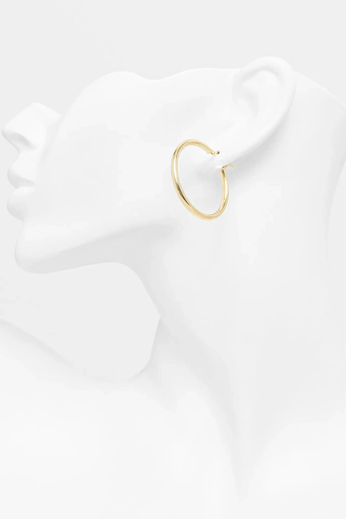 Серьги из серебра 925 пробы с покрытием из 18-каратного золота. - фото 3