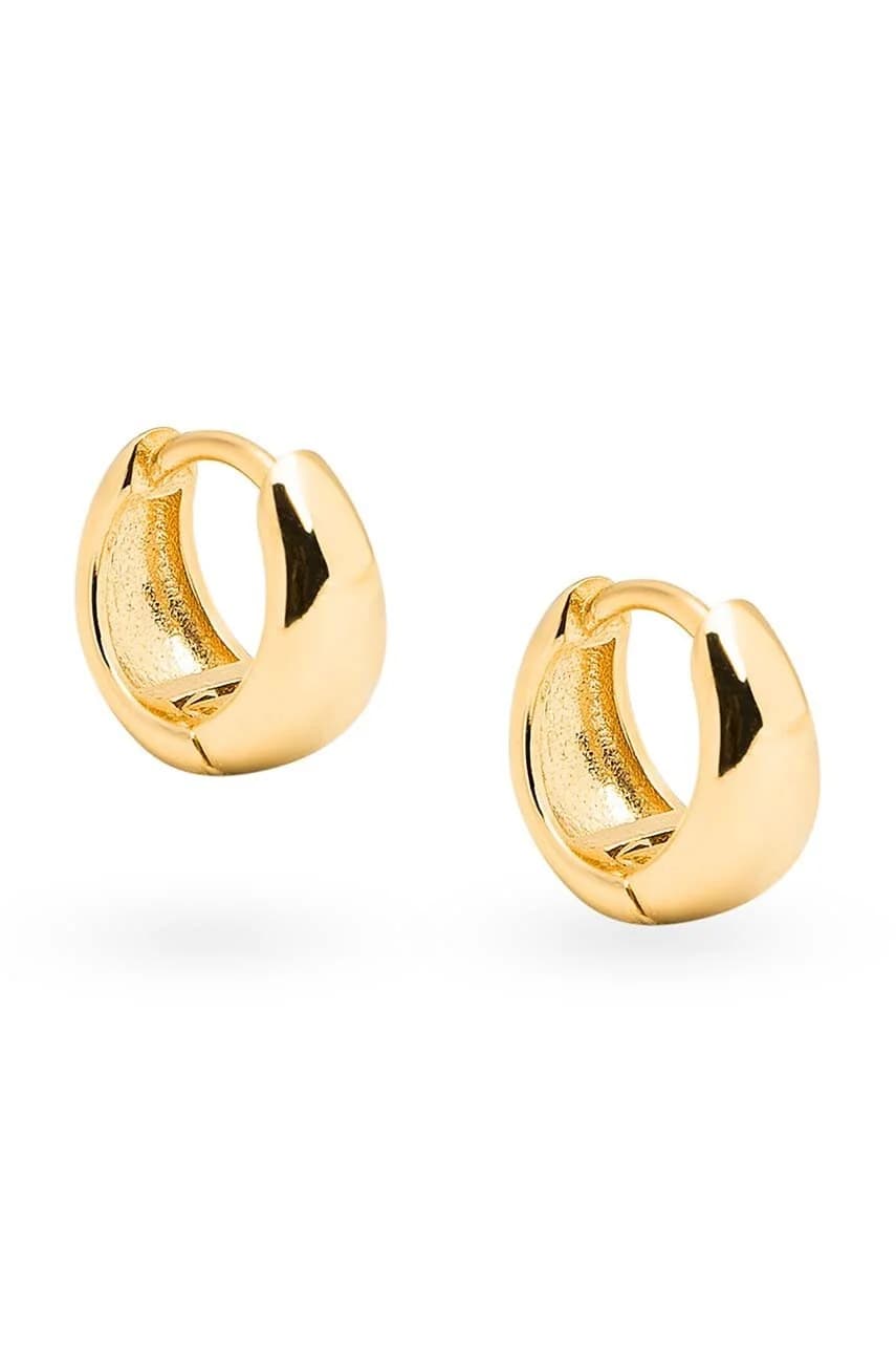 ВИНТАЖНЫЕ серебряные серьги с позолотой