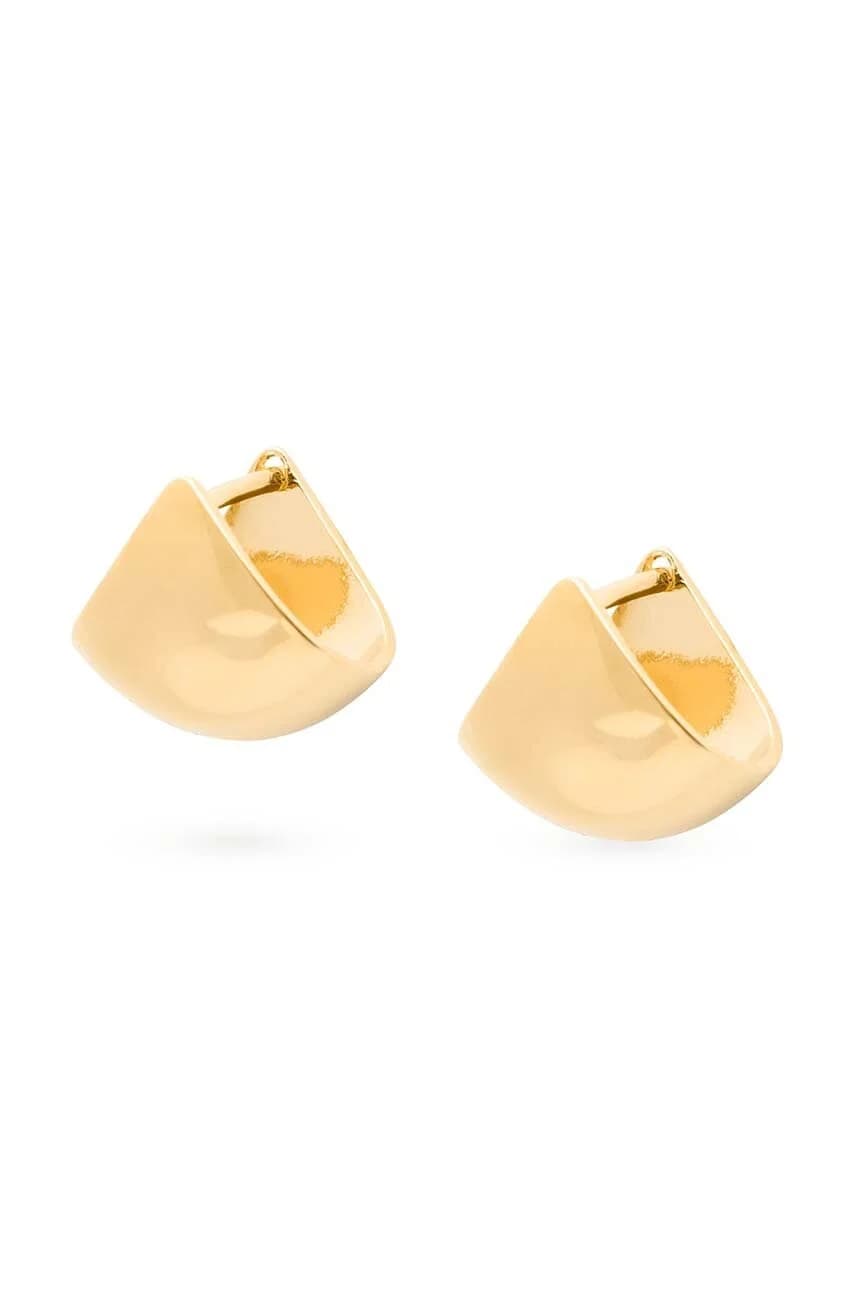 ВИНТАЖНЫЕ серебряные серьги с позолотой