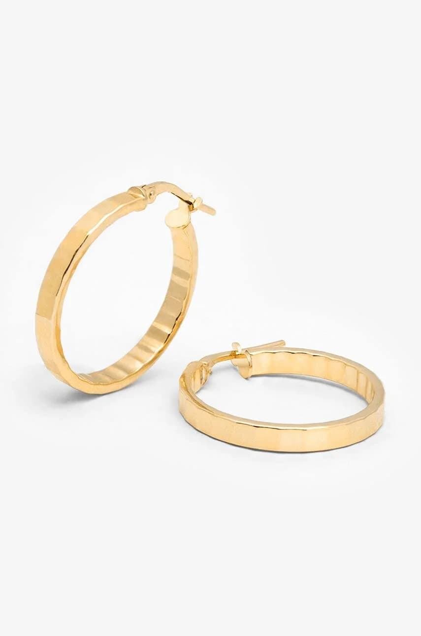 ВИНТАЖНЫЕ серебряные серьги с позолотой - фото 2