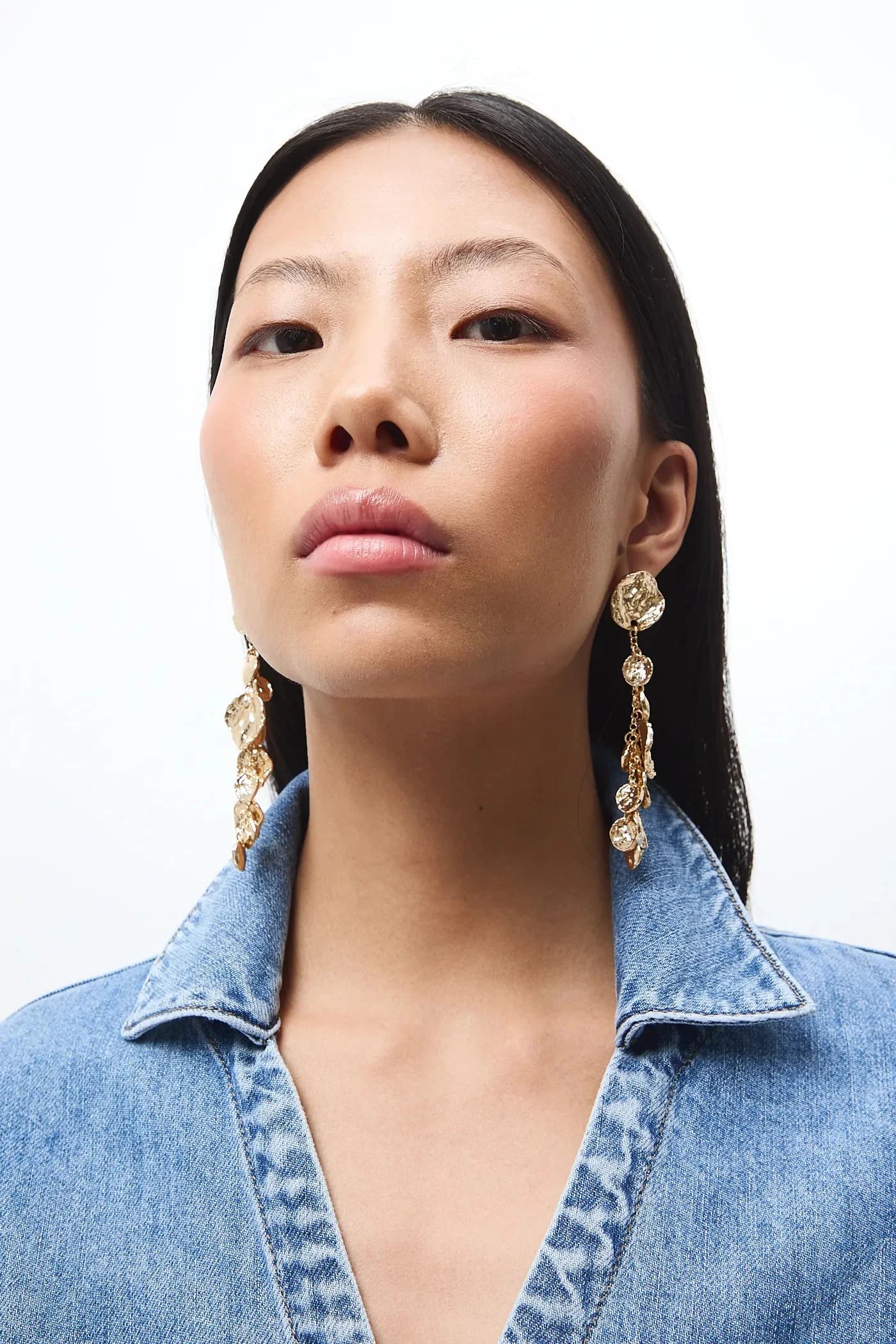 Серьги золотые для женщин