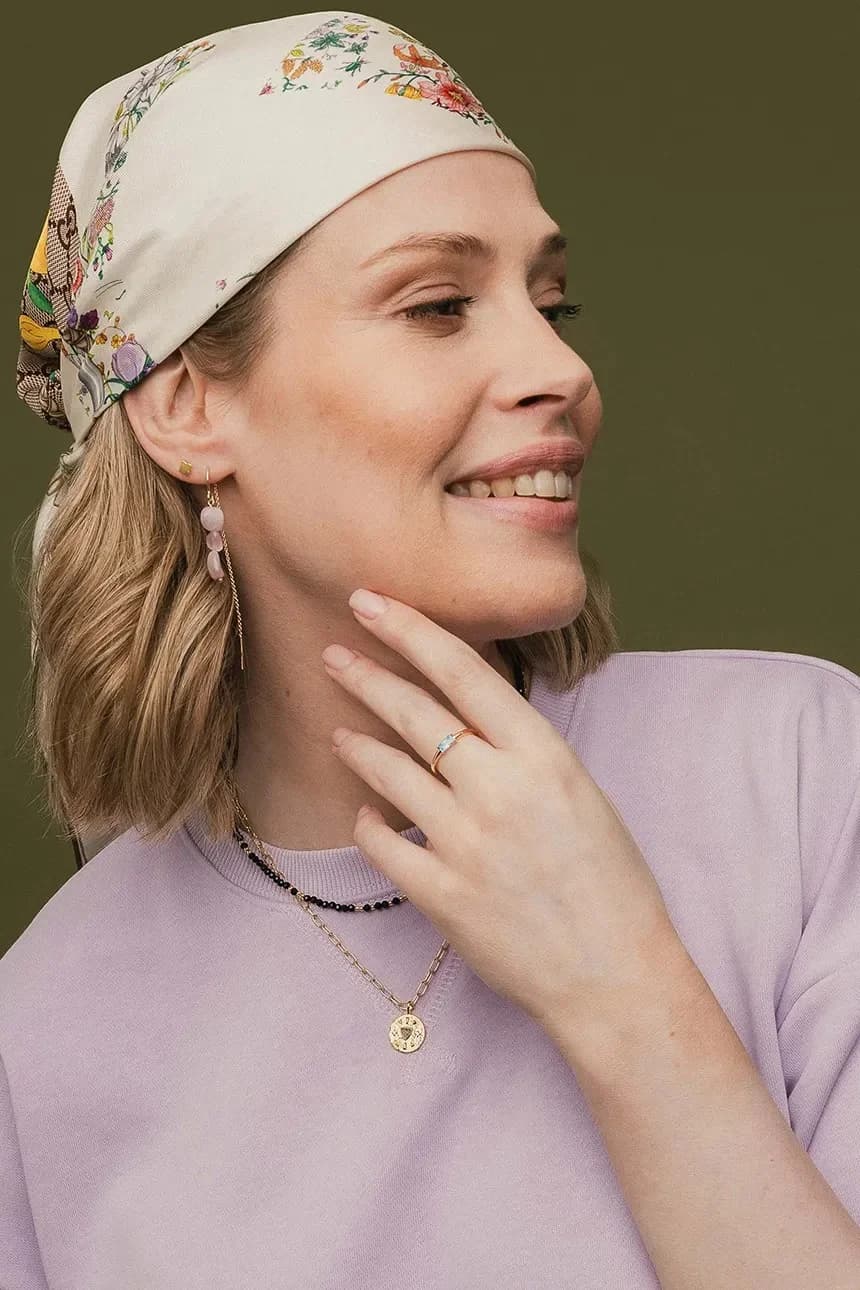 Позолоченные серебряные серьги ЛЕТО - фото 5