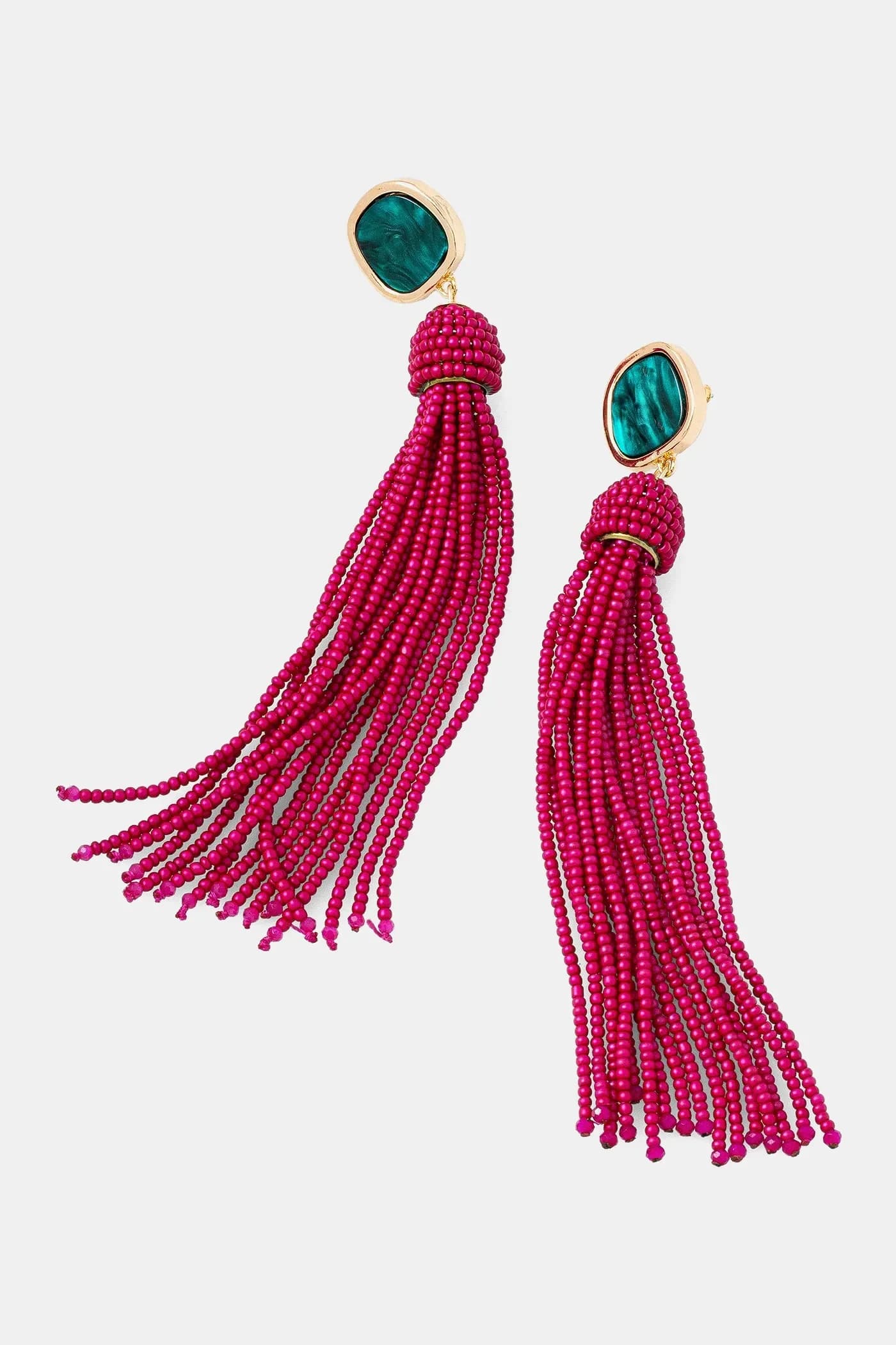 Серьги розовые для женщин