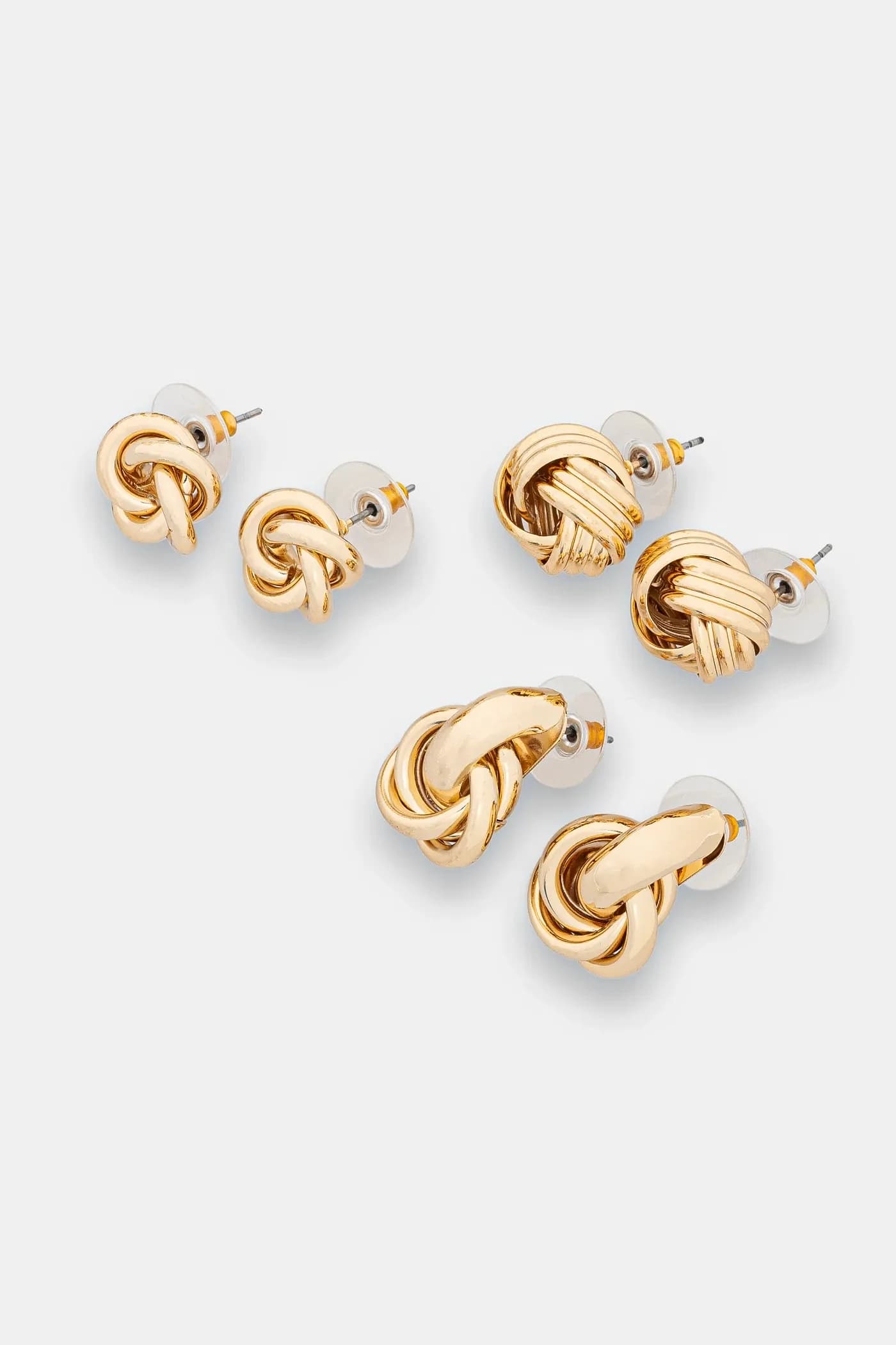 Набор из трех серег KNOTTLOVE