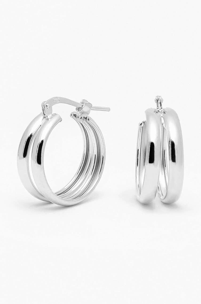 ТРЕНДЫ серебряные серьги - фото 2