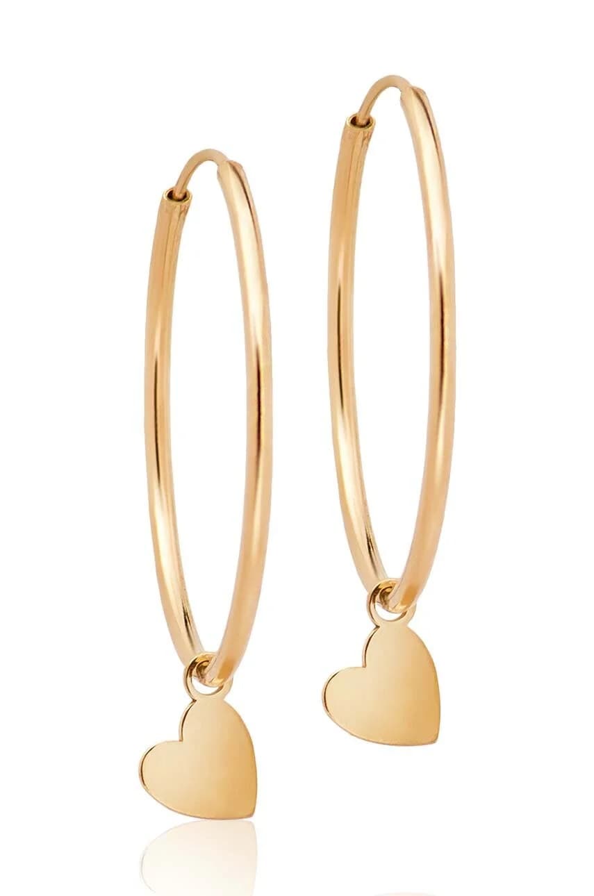 Серьги ROMANTICA из позолоченного серебра