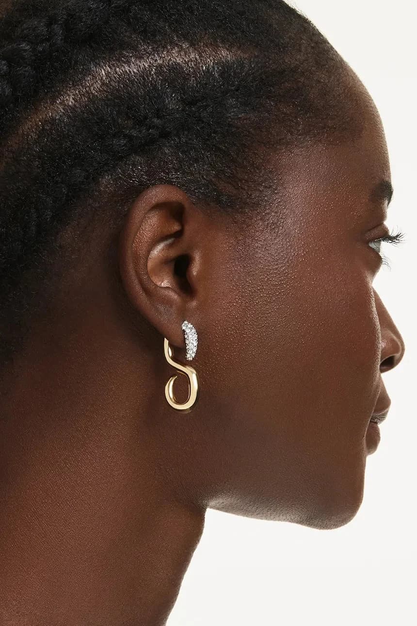 Женские серьги с кристаллами Swarovski DEXTERA - фото 5