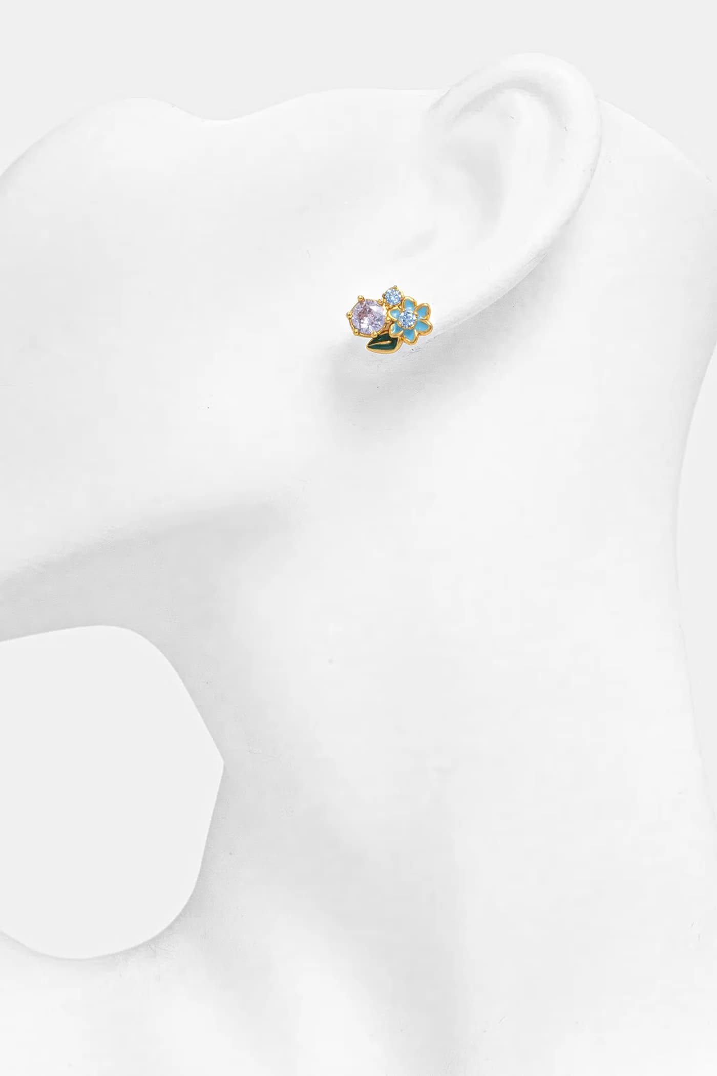 FLORIS женские серьги из нержавеющей стали - фото 3