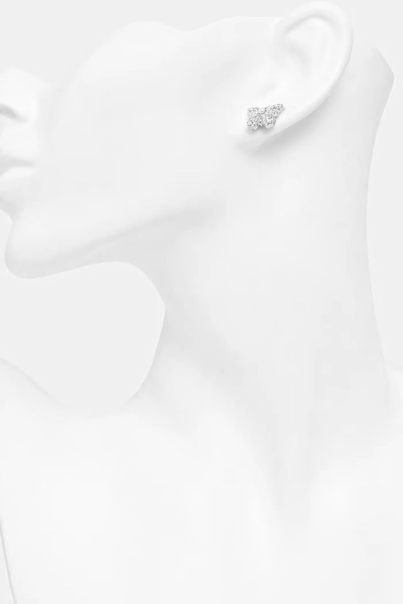 Женские серьги BORBOLETA из нержавеющей стали. - фото 2