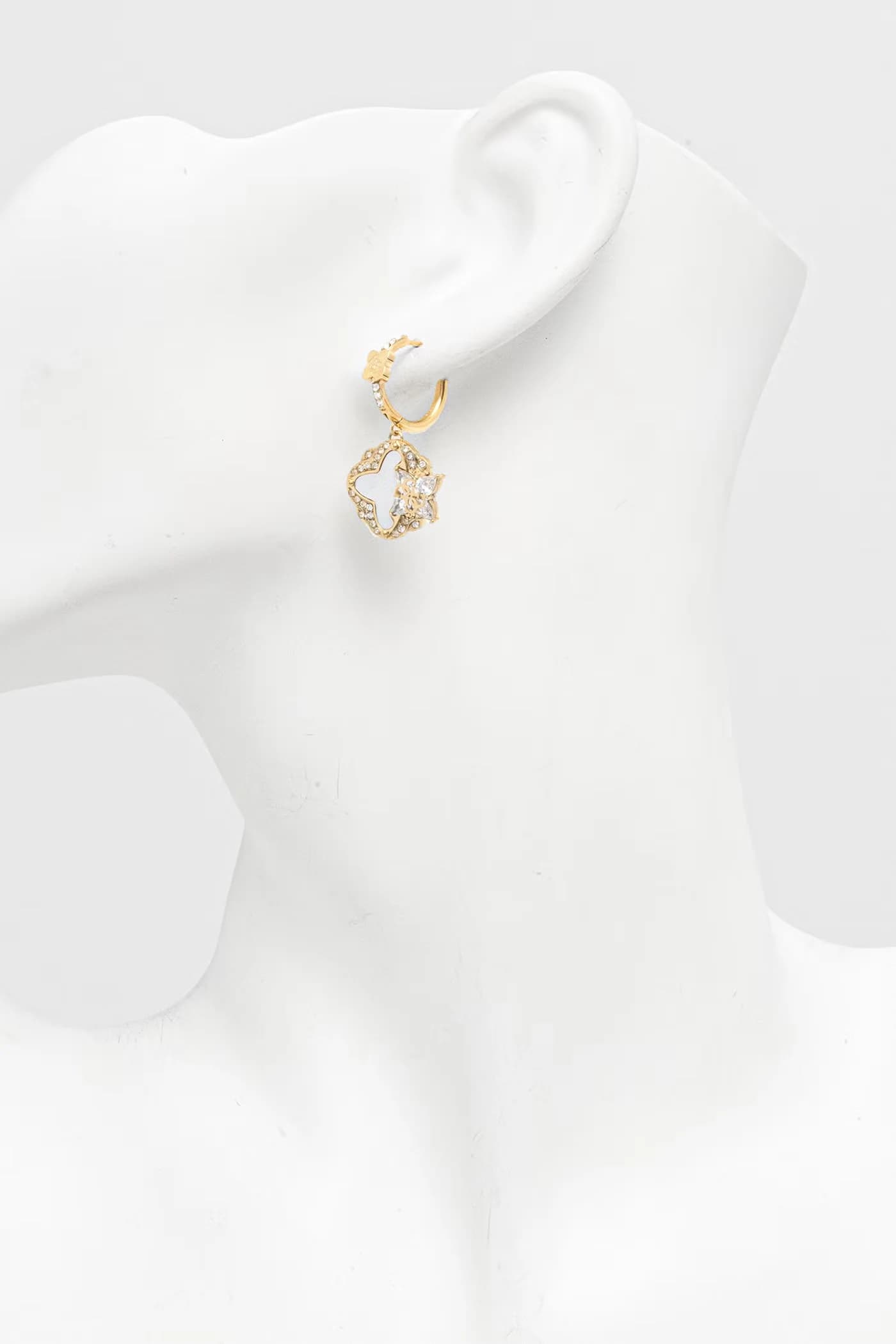 Женские серьги из нержавеющей стали WILD FLOWER - фото 3