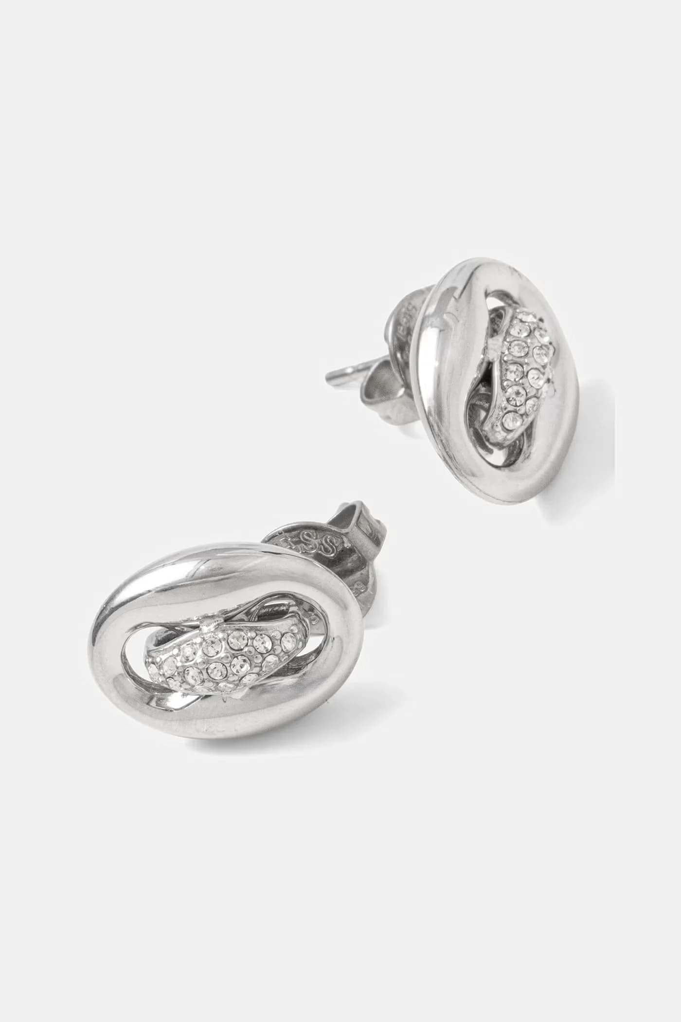 Женские серьги MARINA из нержавеющей стали. - фото 2