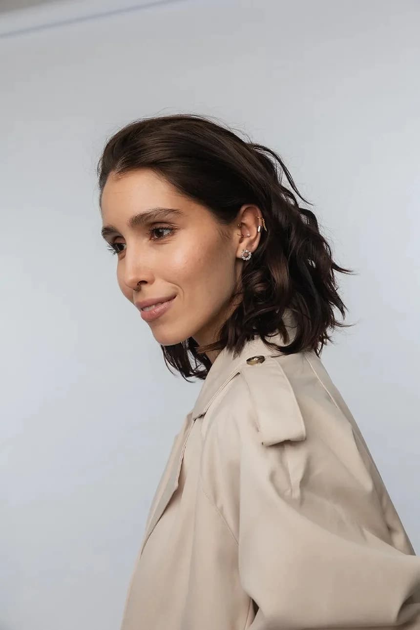 Серебряные серьги ХИППИ - фото 4