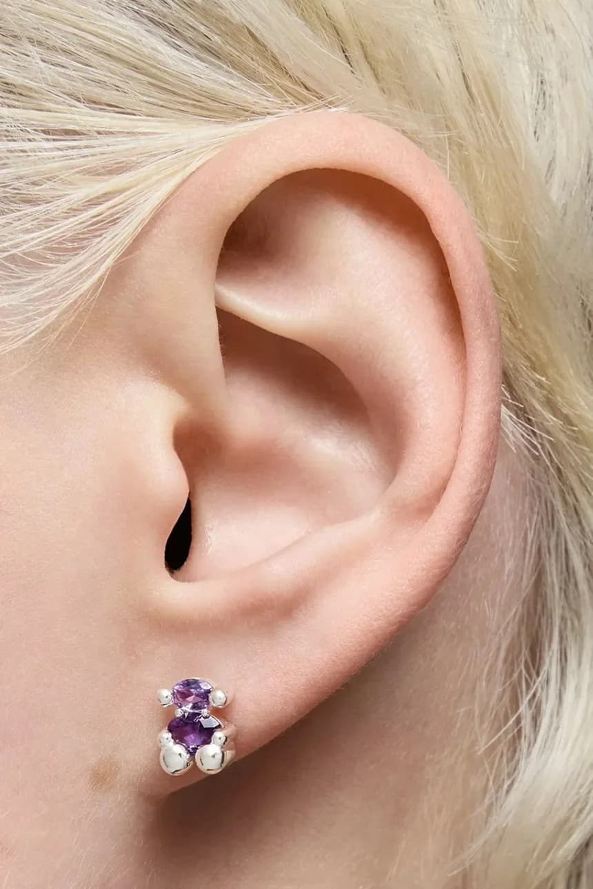 Серебряные серьги Bold Bear Lab серебро для женщин - фото 6