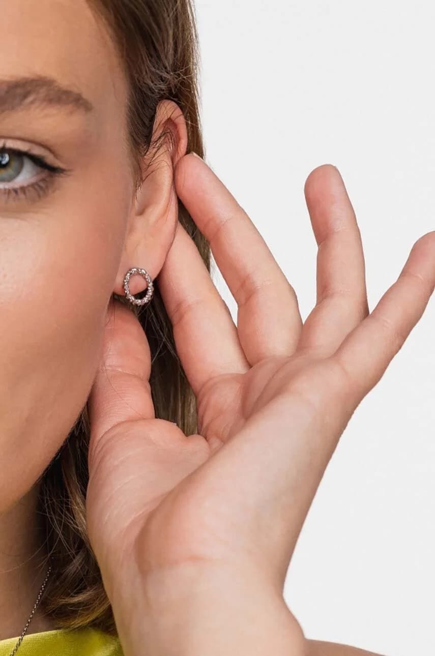 ТРЕНДЫ серебряные серьги - фото 3