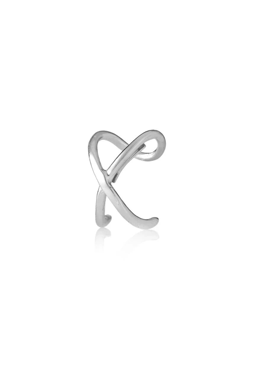 ROCK IT серебряный кафф для ушей