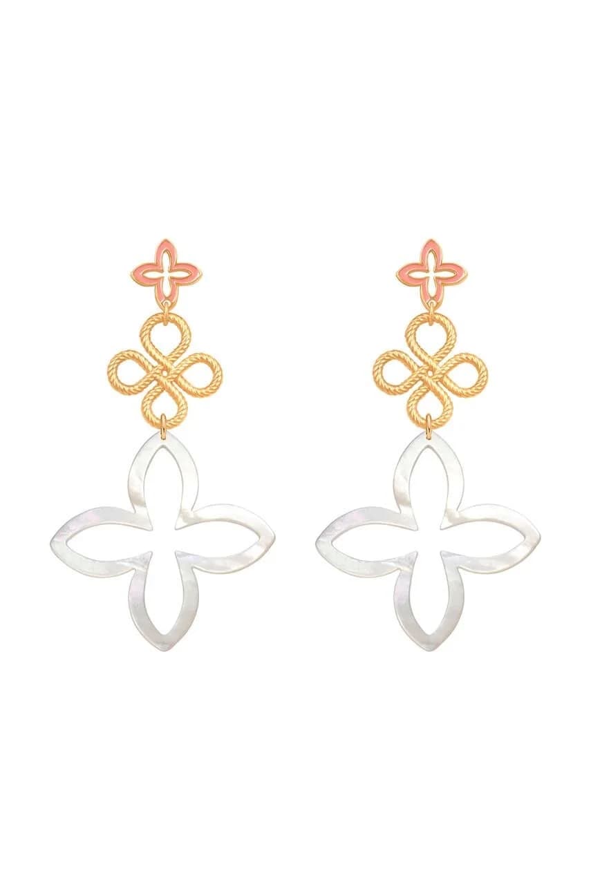 Позолоченные серьги золотые для женщин