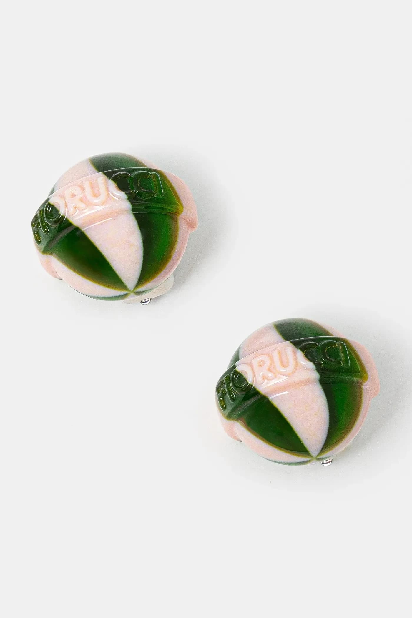 Полосатые серьги Mini Lollipop