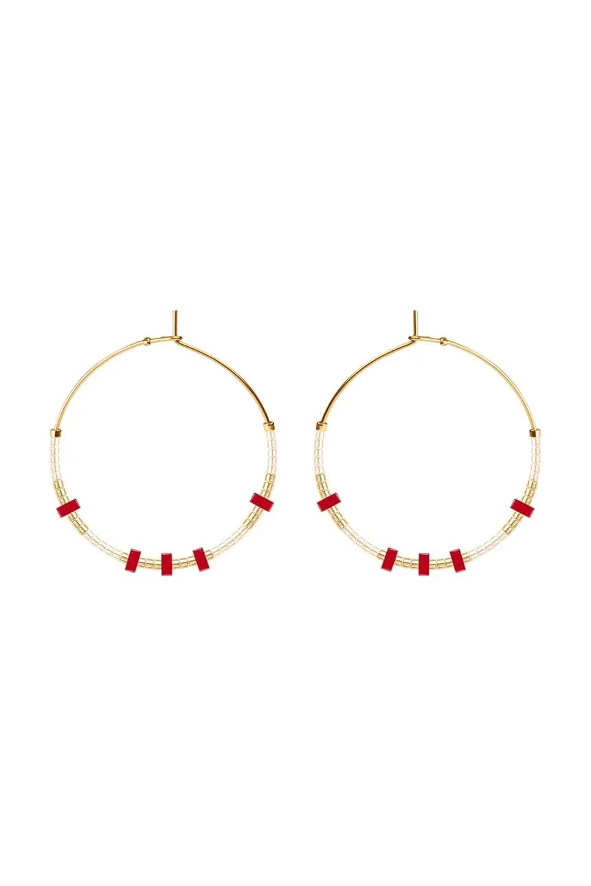 Позолоченные серьги золотые для женщин