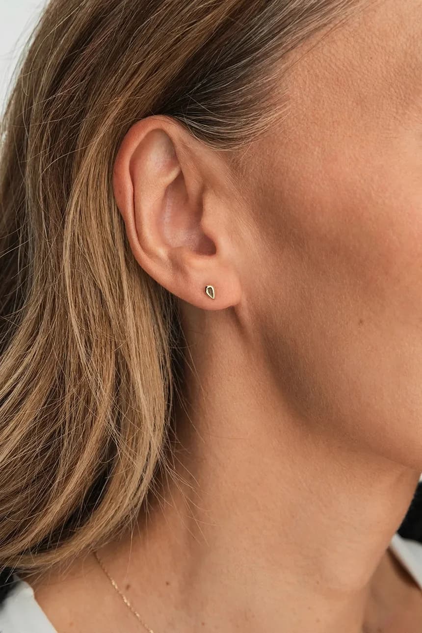 Золотые серьги SOFT - фото 3