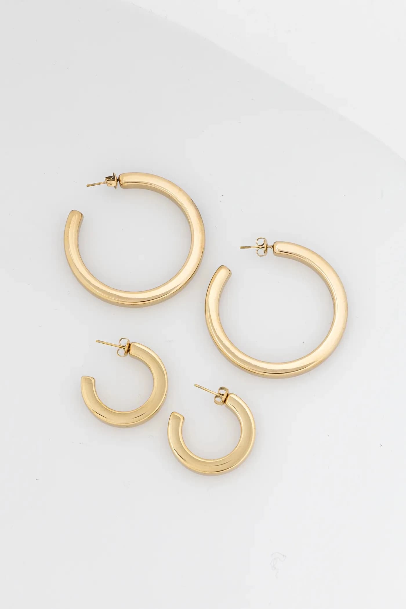 2 серьги золотые для женщин