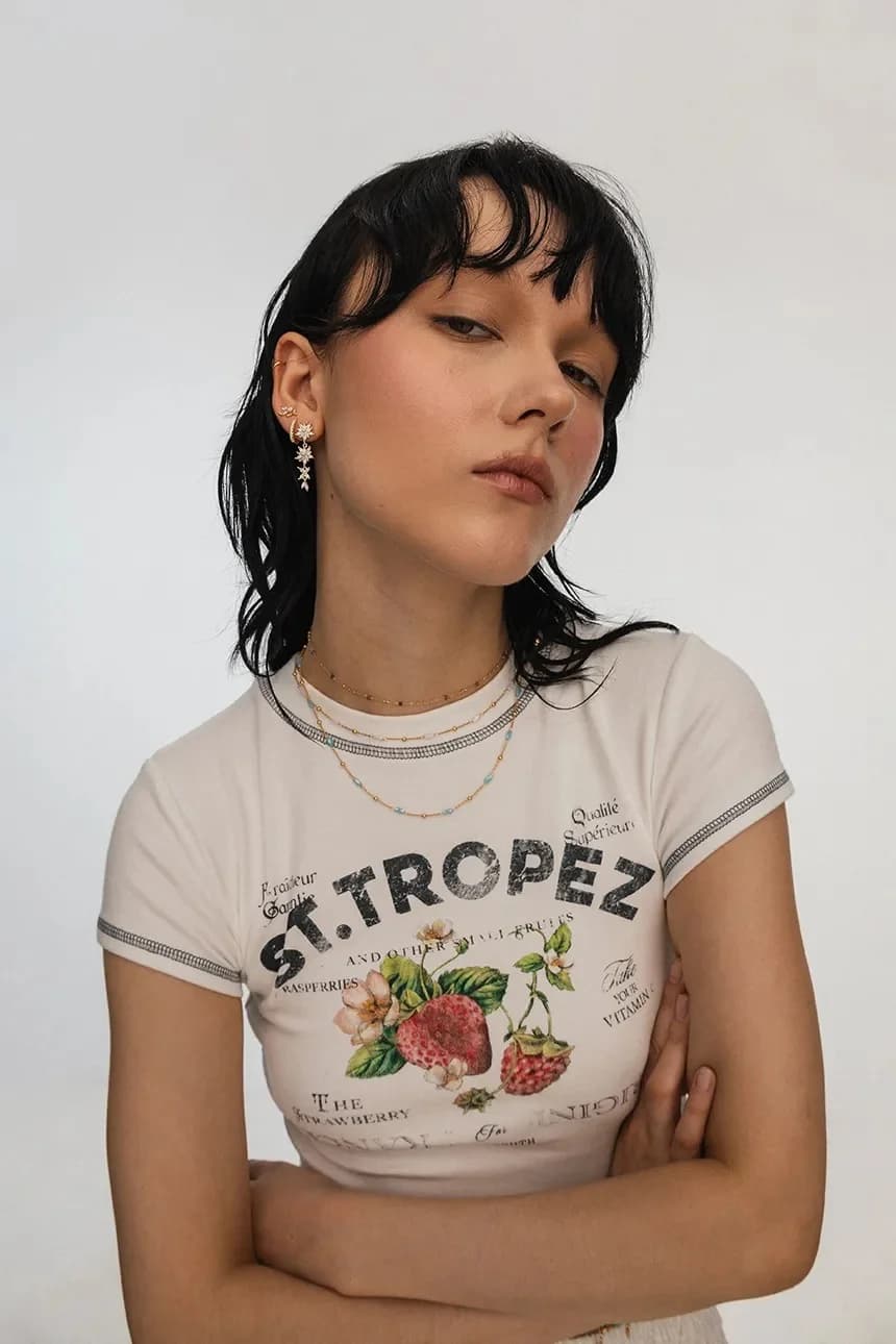 Позолоченные серебряные серьги ХИППИ - фото 5