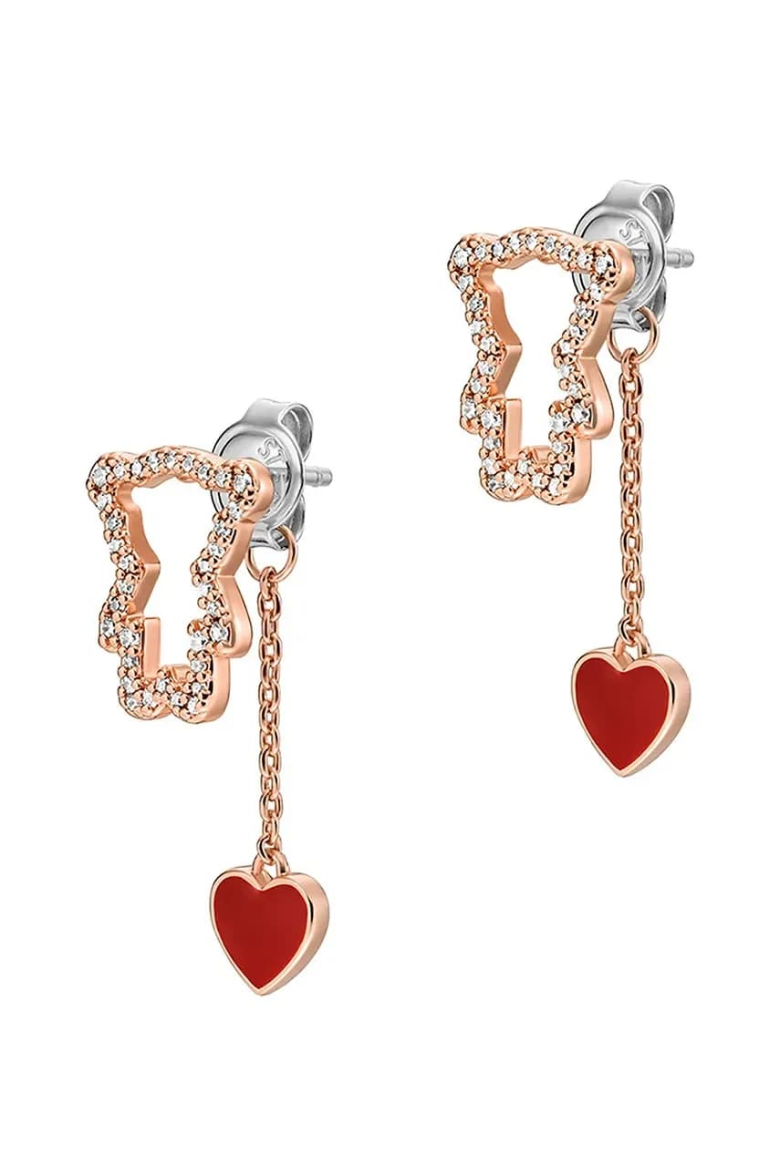 Позолоченные серьги - фото 2