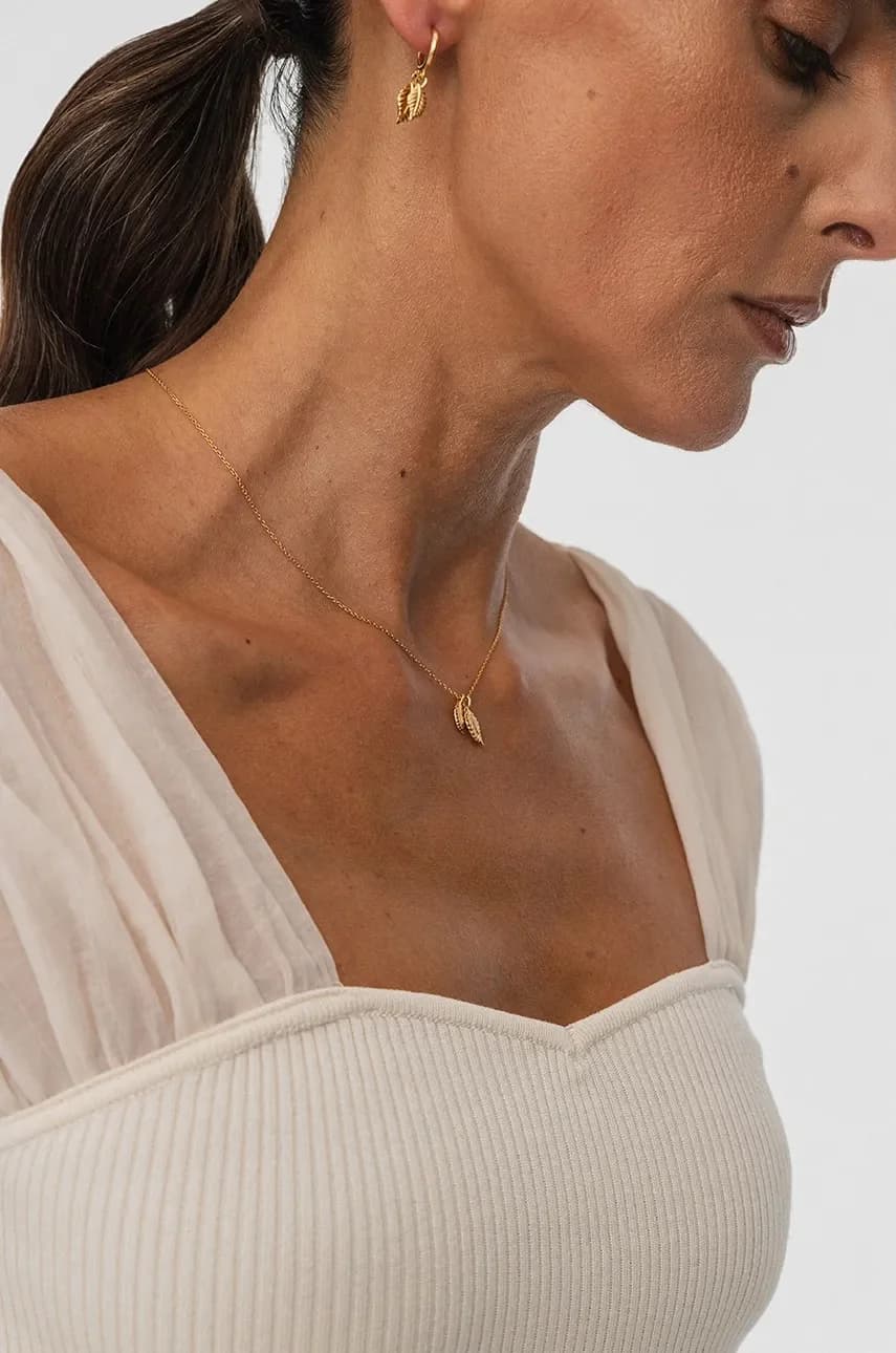 Позолоченные серебряные серьги ХИППИ - фото 5