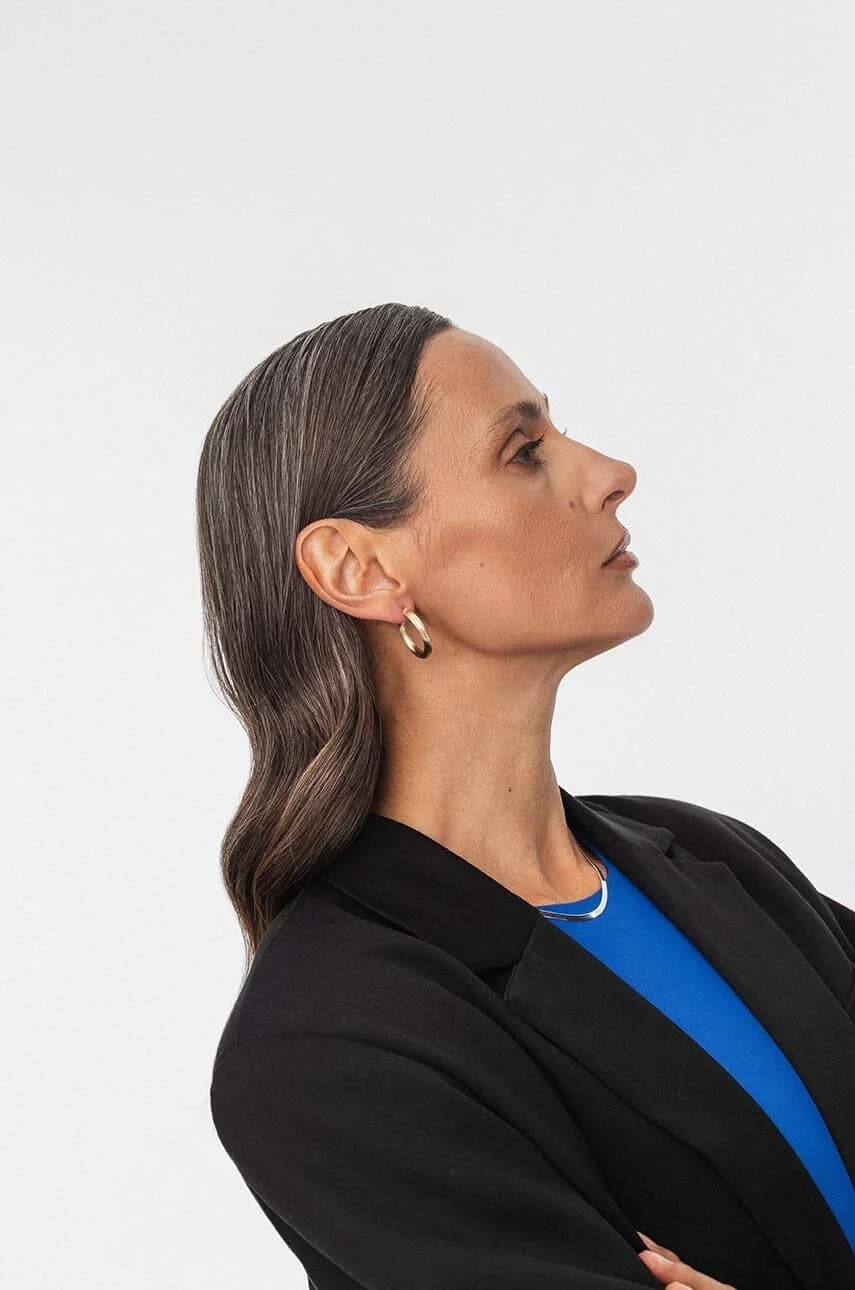 МОДНЫЕ серебряные серьги с позолотой - фото 5