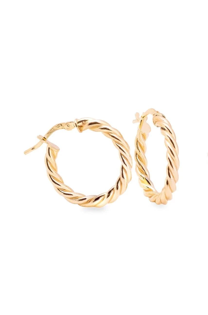 ВИНТАЖНЫЕ серебряные серьги с позолотой