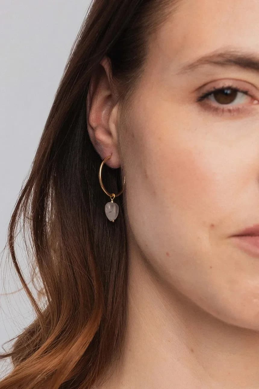 ЛЕТО серебряные позолоченные серьги - фото 4