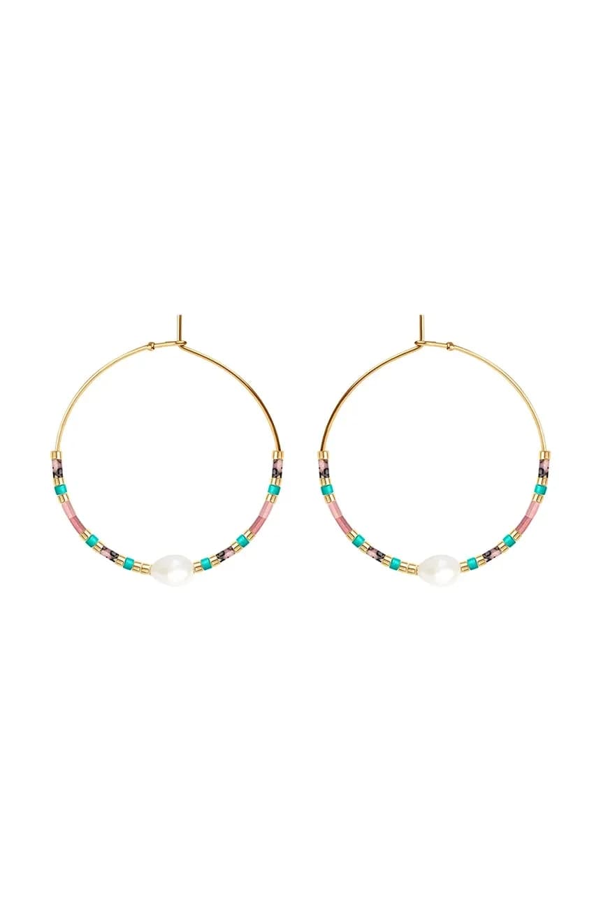 Позолоченные серьги золотые для женщин