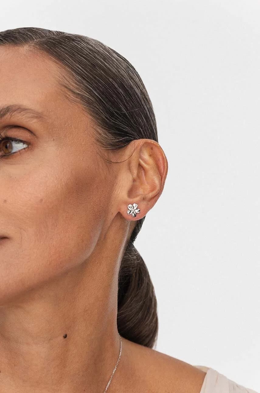 Серебряные серьги ХИППИ - фото 3