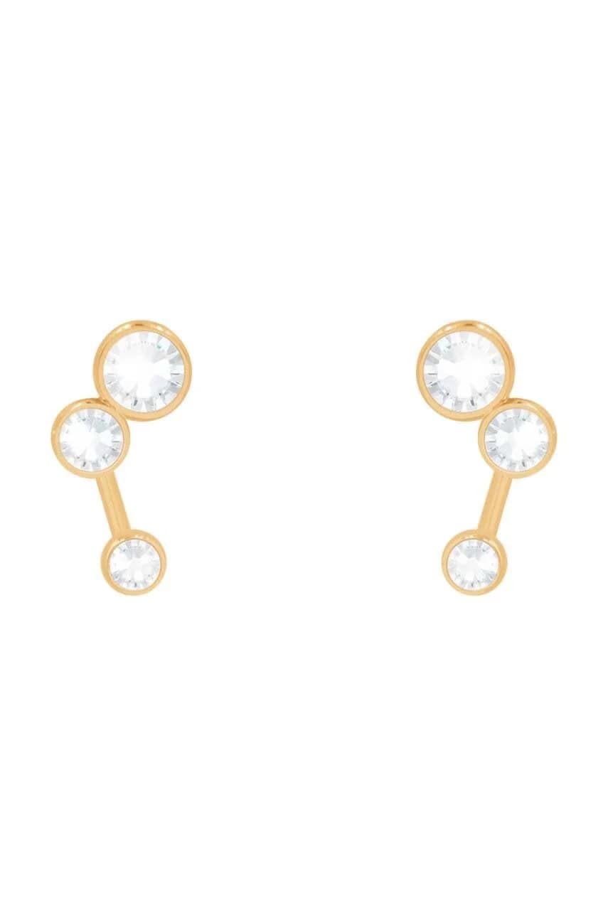 Позолоченные серьги Sparkling