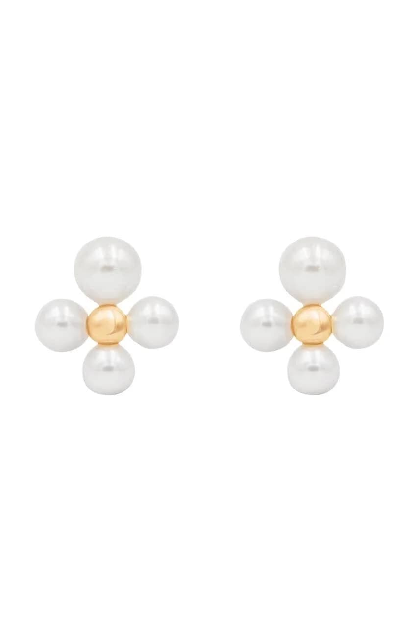 Позолоченные серьги