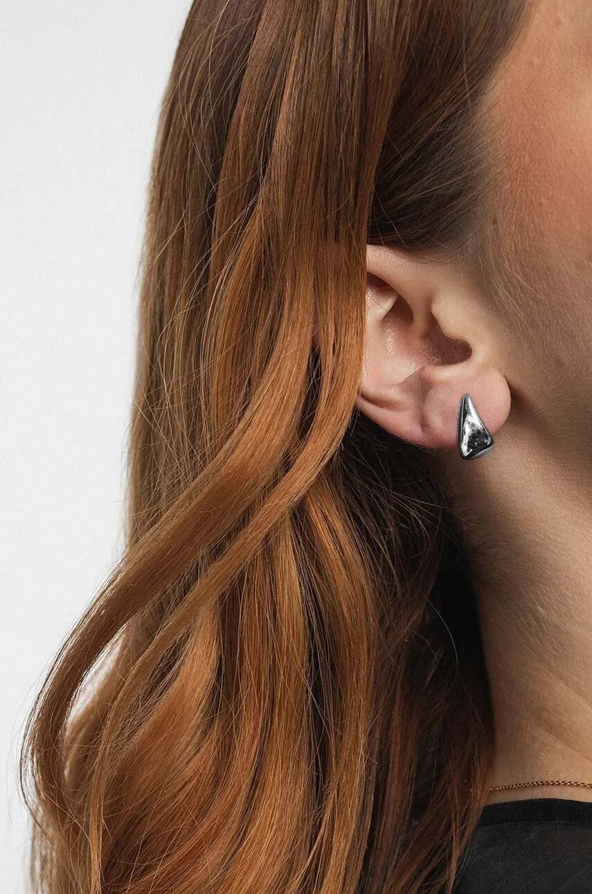 ВИНТАЖНЫЕ серебряные серьги - фото 3