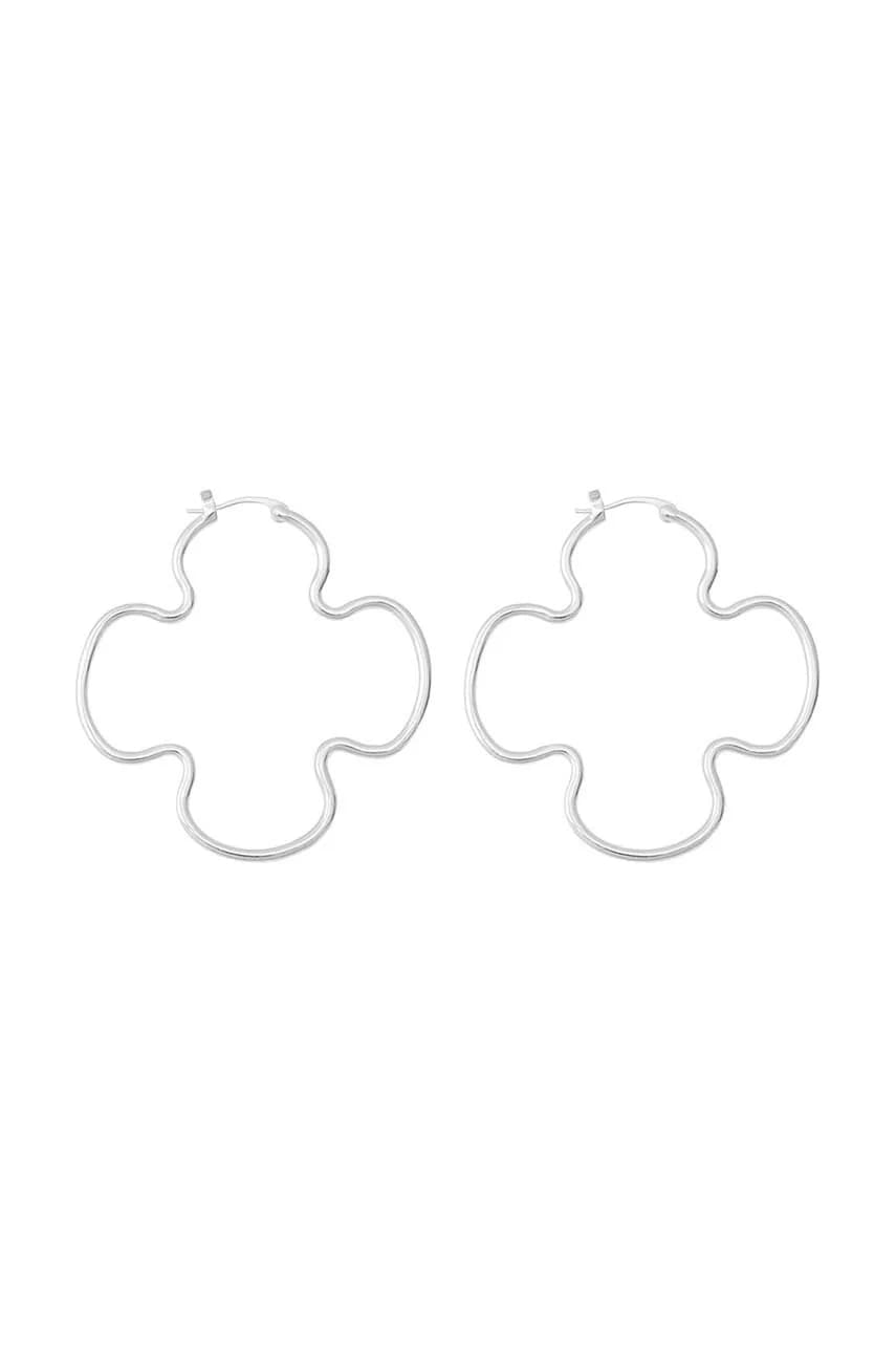 Серьги Клевер