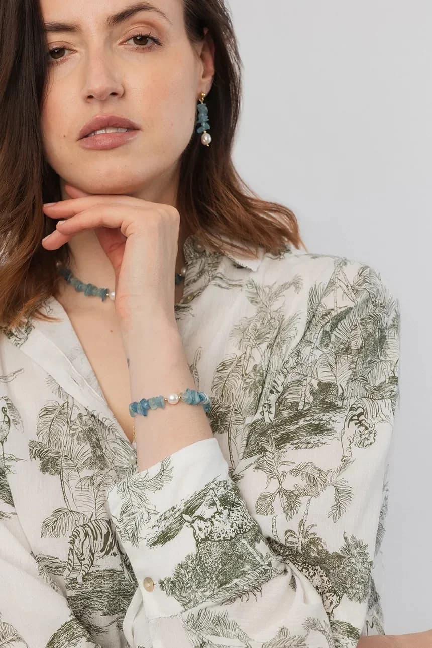 Позолоченные серебряные серьги ЛЕТО - фото 3