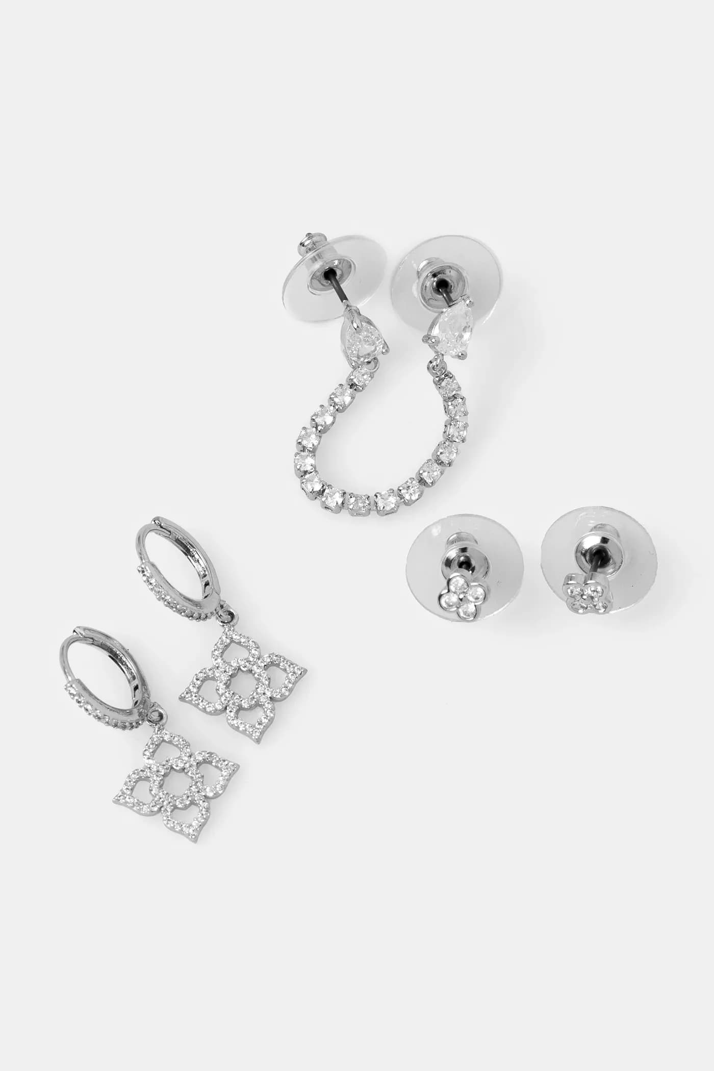 Серьги ELISABETH, 3 шт.