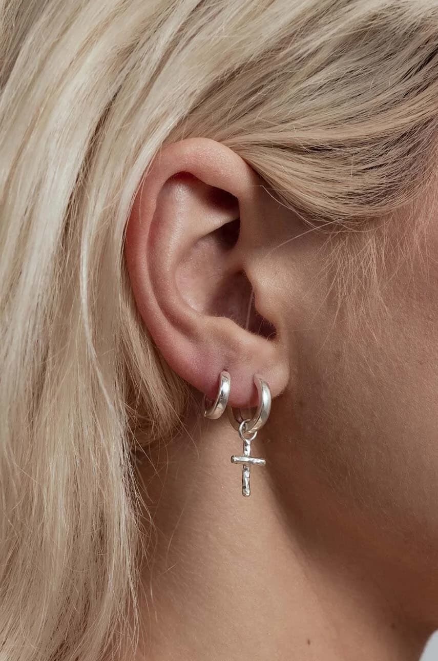 Серебряные серьги - фото 3