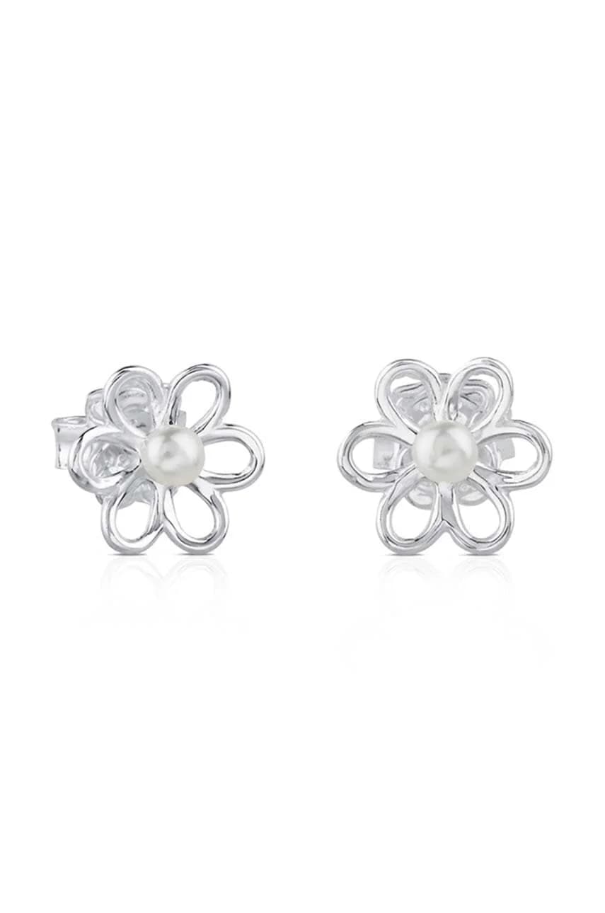 Серебряные серьги Мэгги