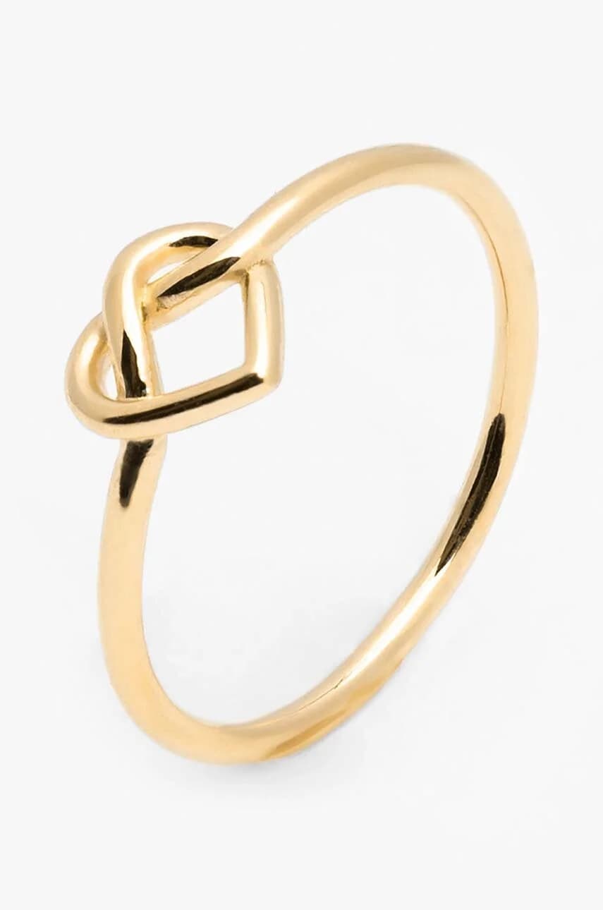 РОМАНТИКА серебряное кольцо с позолотой - фото 2