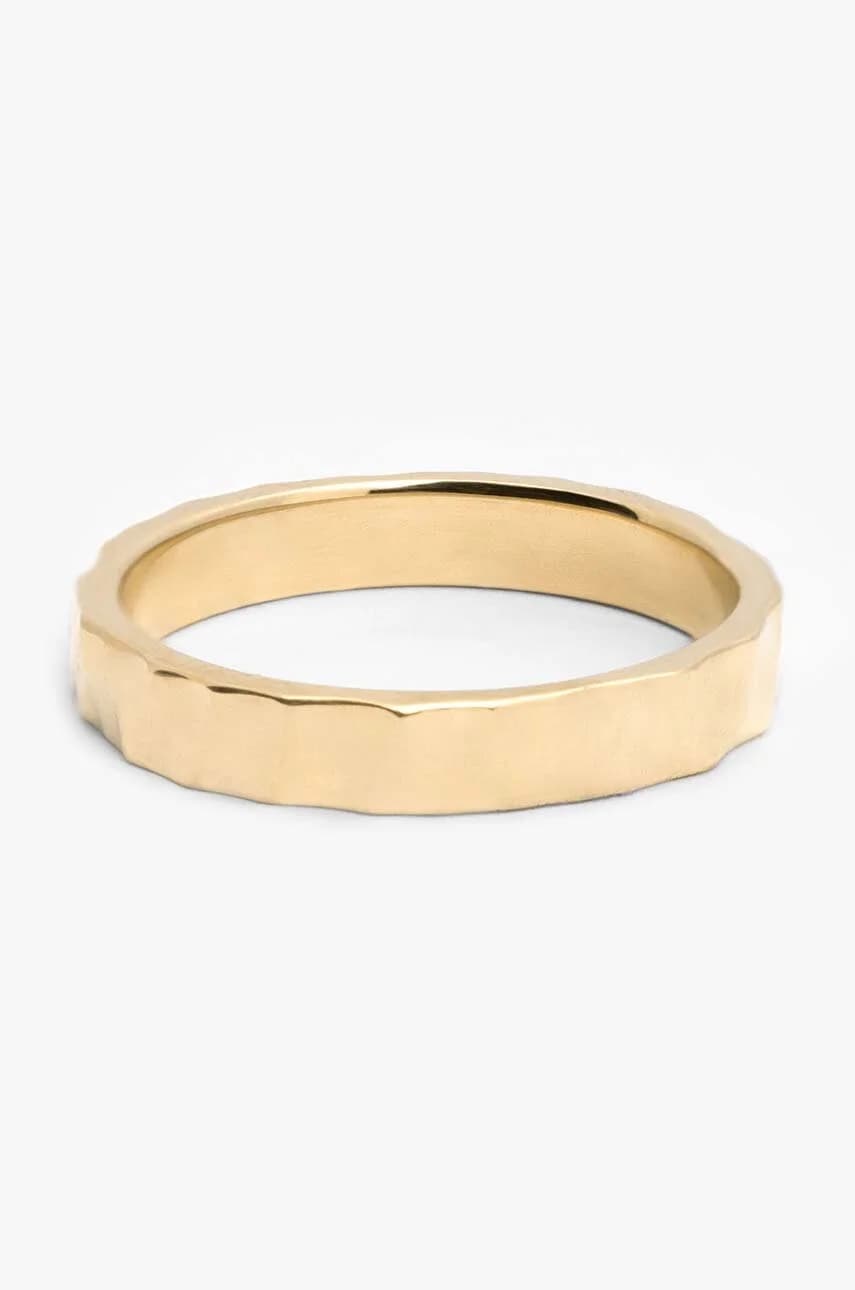 Позолоченное серебряное кольцо TRENDY - фото 2