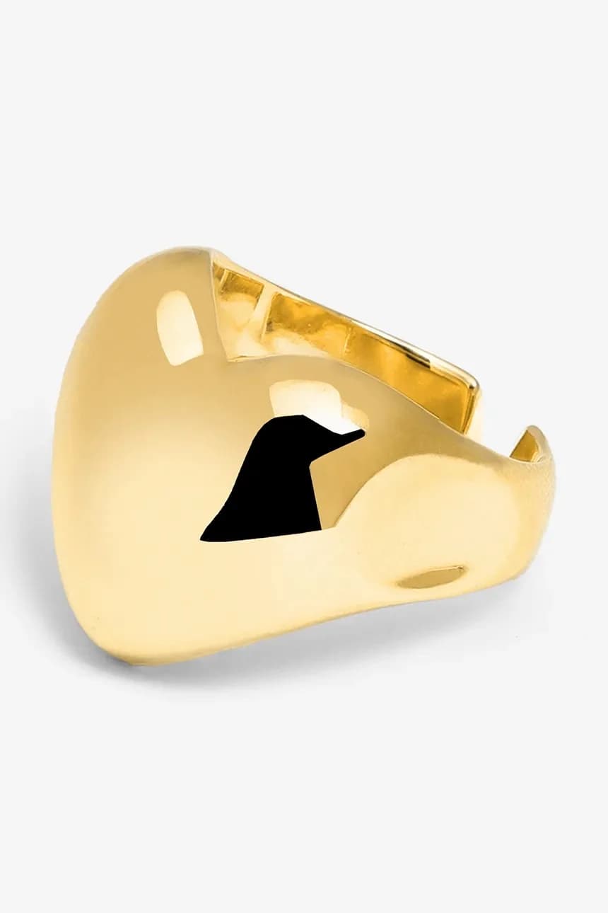 РОМАНТИКА позолоченное кольцо - фото 3