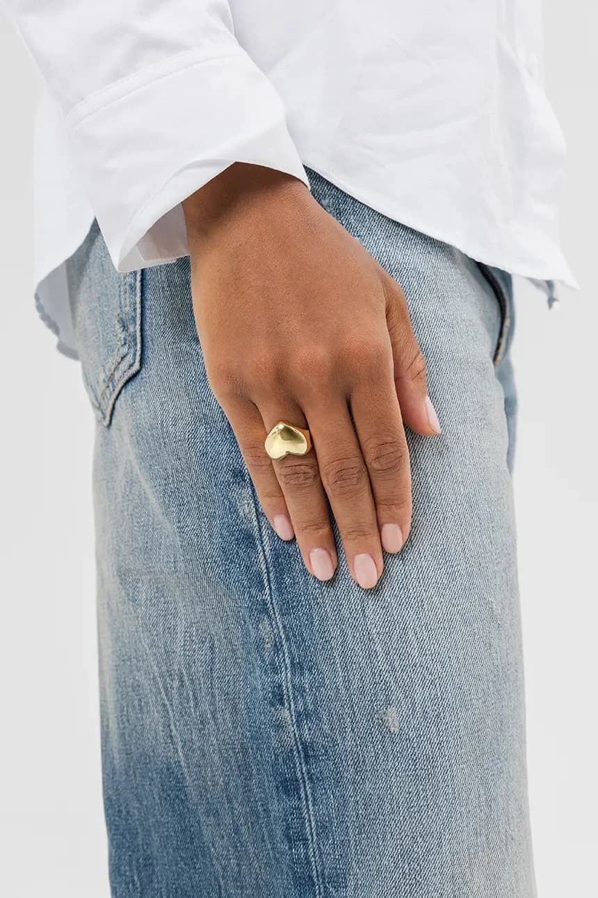 РОМАНТИКА позолоченное кольцо - фото 5