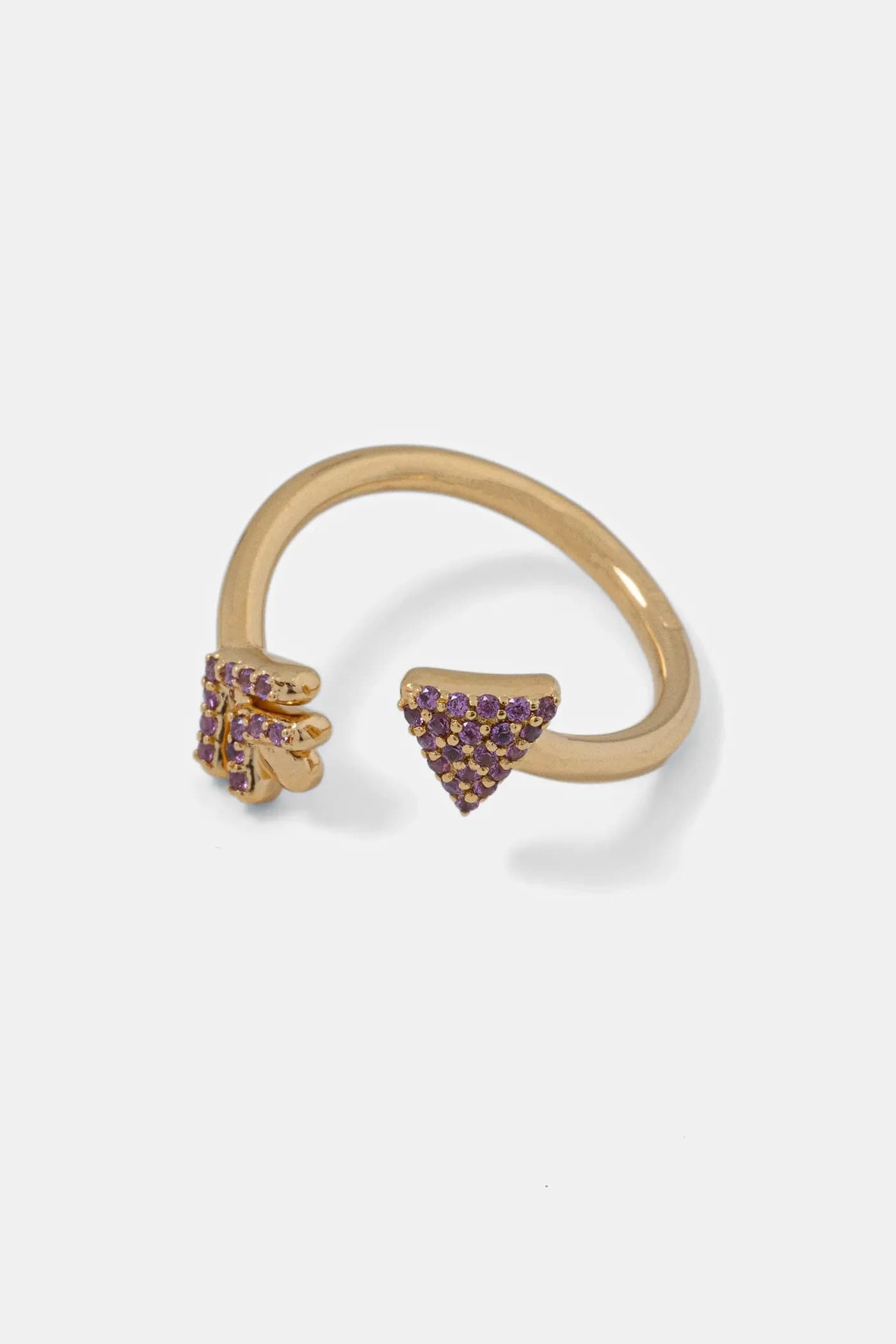 Позолоченное кольцо