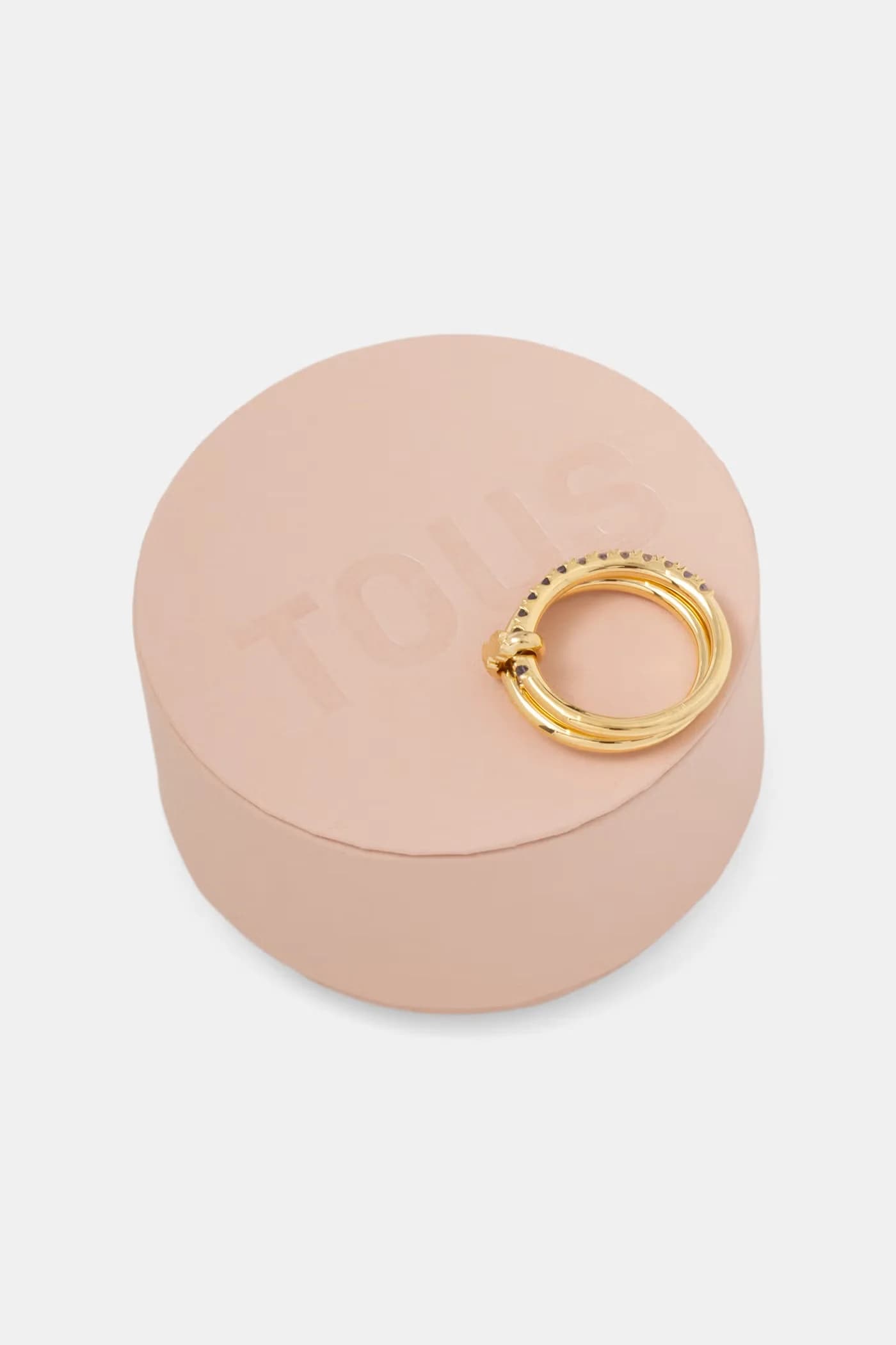 Кольцо из серебра с позолотой. - фото 3